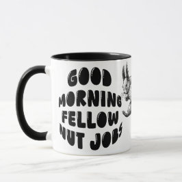 Taza Ardilla Cuta - Buenos Días Empleos De Tuerca