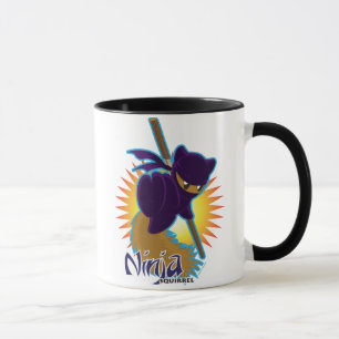 Taza Ardilla de Ninja