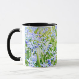 Taza Ardilla dulce con flores silvestres - inspirada en