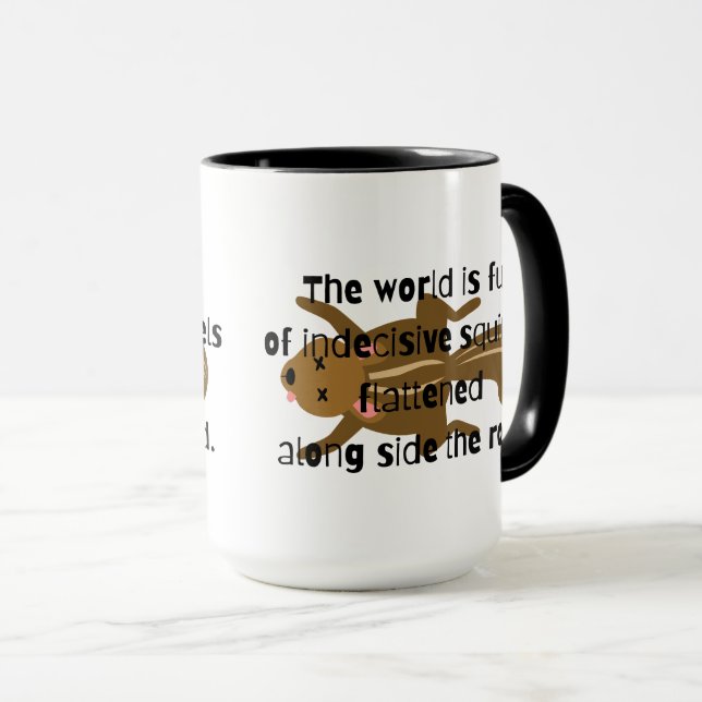 Taza Ardilla Indecisa (Anverso derecho)