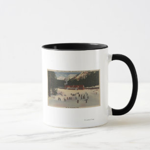 Taza Área del esquí de Snoqualmie, WA - vista del esquí