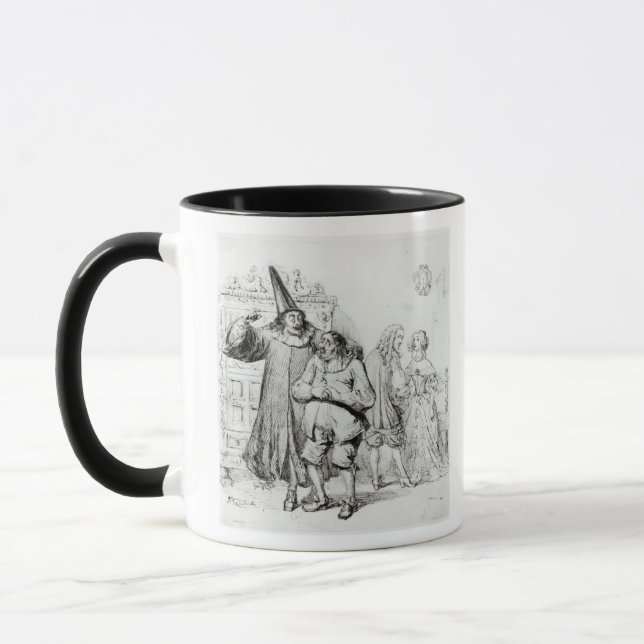 Taza Argan y Monsieur Purgon (Izquierda)