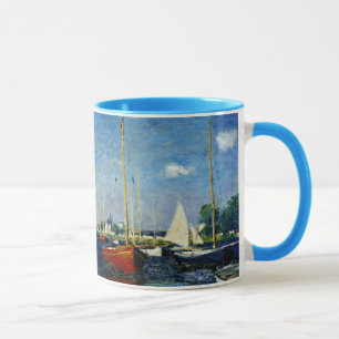 Taza Argenteuil, pintura de arte fino de Claude Monet
