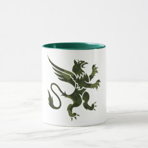 Taza Argyle verde Griffon
