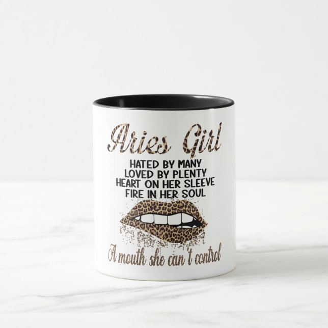 Taza Aries Chica/Cumpleaños (Centro)