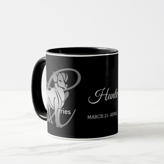 Taza Aries ♈ el Rótulo Ram - Zodiac (Anverso izquierdo)