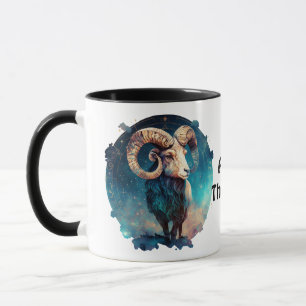 Taza Aries Personalizado Zodiaco Carnero Astrología