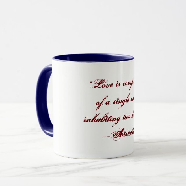 Taza "Aristóteles" Café Mug (Anverso izquierdo)