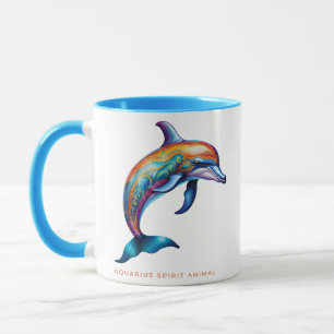 Taza Aritus Spirit Animal Dolphin Alebrije Male