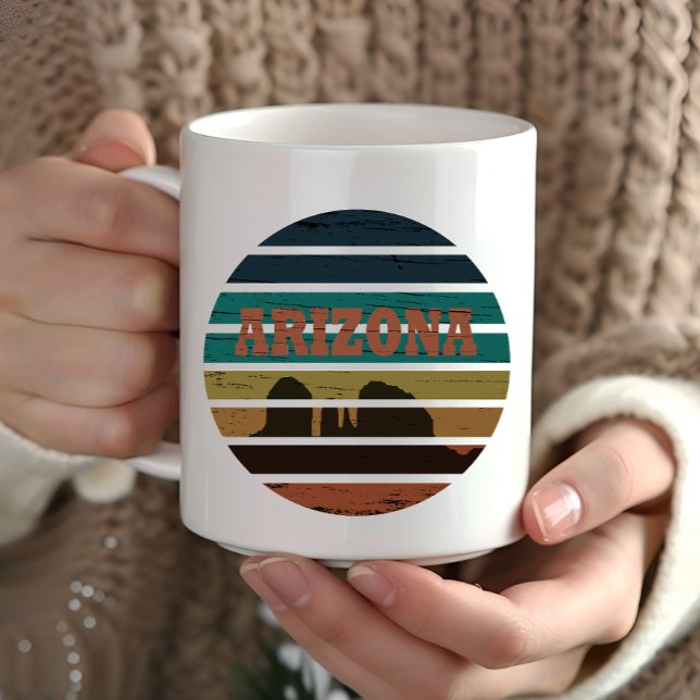 Taza Arizona Sedona paisaje vintage az sunset retro (Subido por el creador)