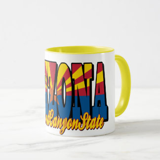 Taza Arizona the Grand Canyon State