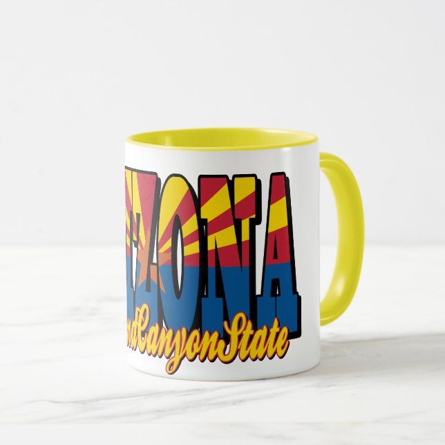 Taza Arizona the Grand Canyon State (Anverso derecho)