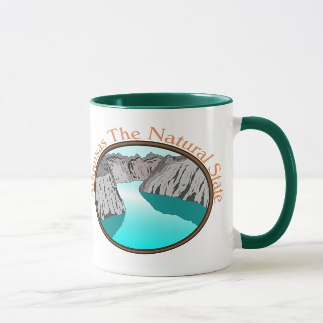 Taza Arkansas el estado natural (Derecha)