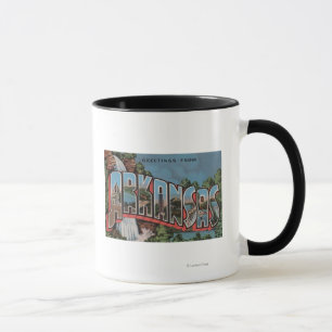 Taza Arkansas (Escena de cascada) - Escenas de letras g