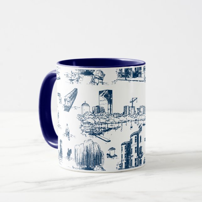 Taza Armada de toile de Boston (Anverso izquierdo)