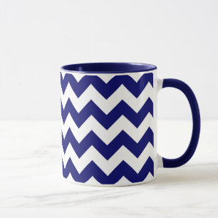 Taza Armada y zigzag blanco