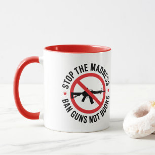 Taza Armas Anti, Control de Armas, Prohibir Armas no Li