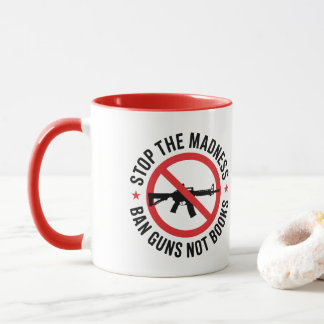 Taza Armas Anti, Control de Armas, Prohibir Armas no Li