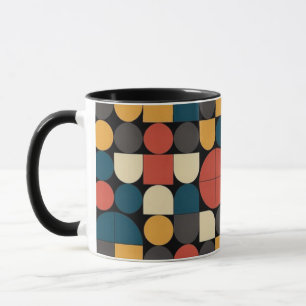 Taza Armonía de geometría pura Bauhaus