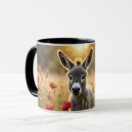 Taza Armonía de verano de Donkey paisaje rural