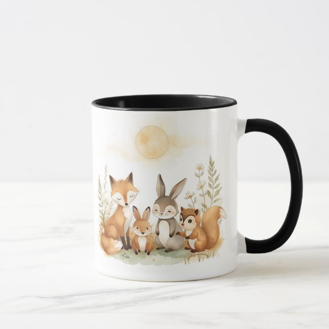 Taza Armonía del Bosque – Arte Forestal de Kind_On (Derecha)