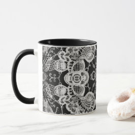 Taza Armonía floral de encaje