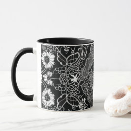 Taza Armonía floral de encaje