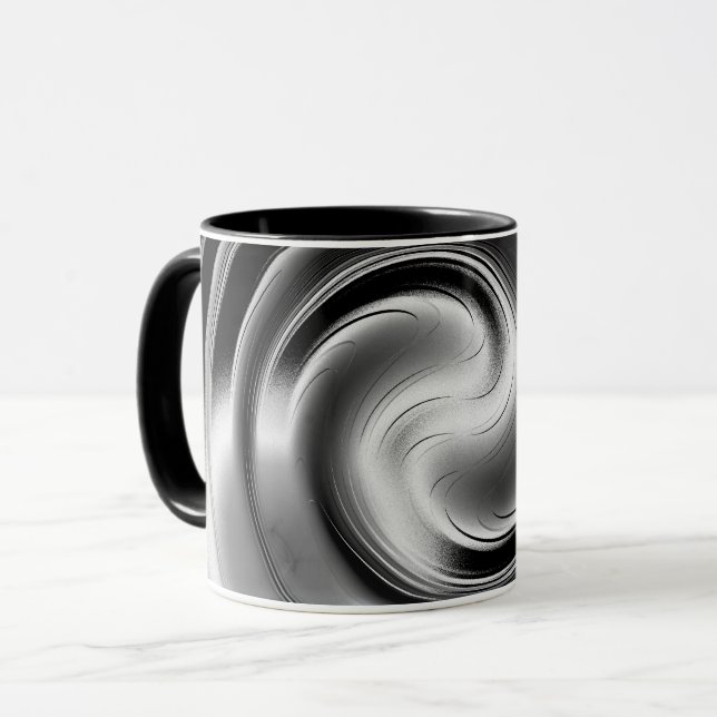 Taza Armonía y relajación Silver Relief mug (Anverso izquierdo)