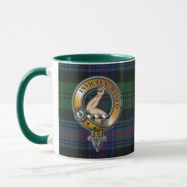 Taza Armstrong Tartán y Badge