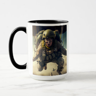 Taza ARMY 82.º paracaidista aéreo
