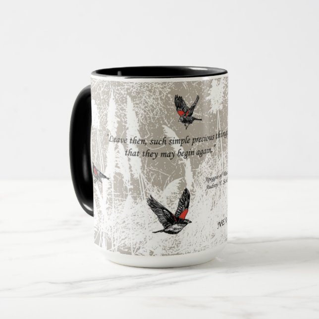 Taza "Arpeggio de los Redwings", tazón de café (Anverso izquierdo)