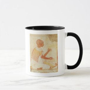Taza Arpista ciego que canta, de la tumba de Nakht