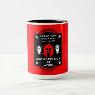 Taza Arqueólogo romano