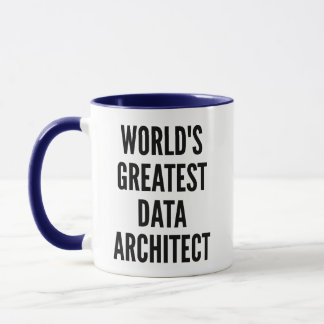 Taza Arquitecto de datos más grande del mundo