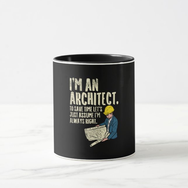 Taza Arquitecto - Soy un arquitecto (Centro)