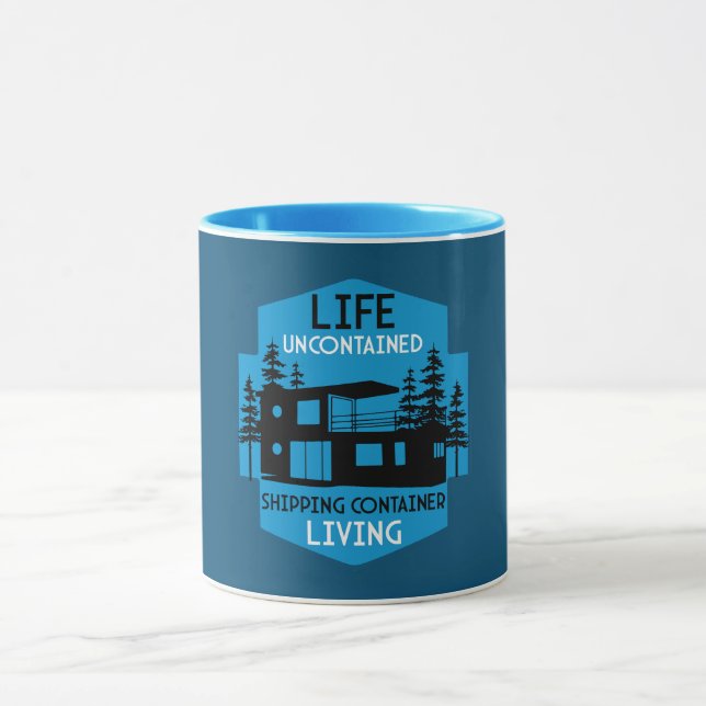 Taza Arquitectura de contenedor de envío (Centro)