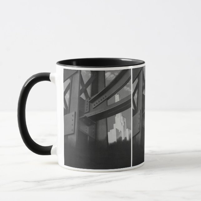 Taza Arquitectura de rascacielos de construcción de ace (Izquierda)