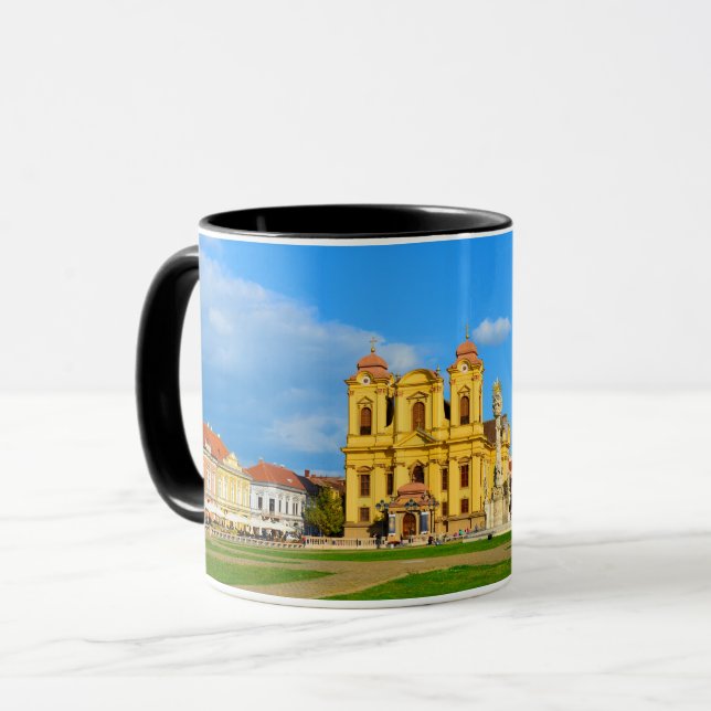 Taza Arquitectura emblemática de la cúpula de Timisoara (Anverso izquierdo)