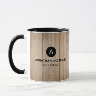 Taza Arquitectura profesional Monograma Aspecto inicial