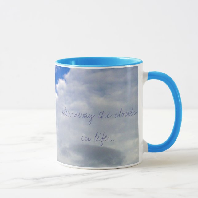 Taza Arranque las nubes en vida…, pH… (Derecha)