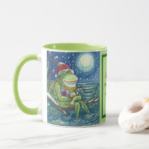 TAZA ARRASTRE EN UN LOG, ENCANTADORES NAVIDADES BOMBERG