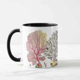 Taza Arrecife de coral colorido en el océano de las roc