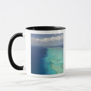 Taza Arrecife de la barrera de Malolo frente a la isla 