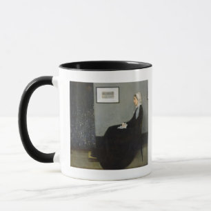 Taza Arreglo en No.1 gris y negro