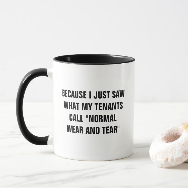 Taza Arrendador (Con donut)