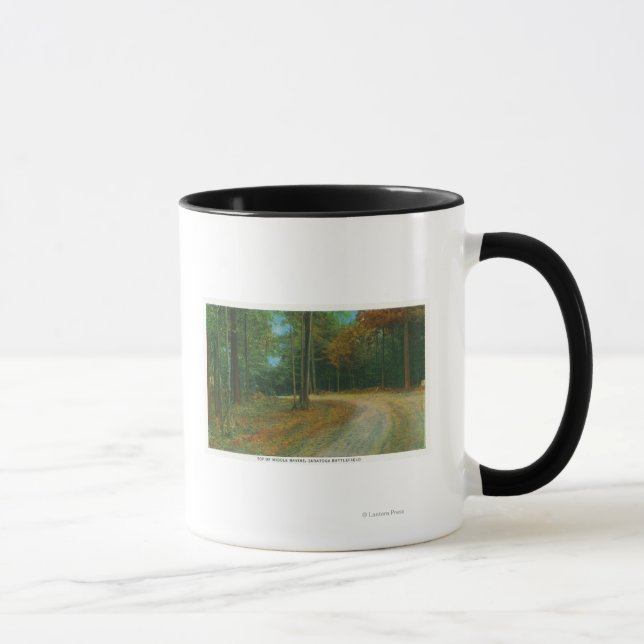 Taza Arriba de la avenida media del campo de batalla de (Derecha)