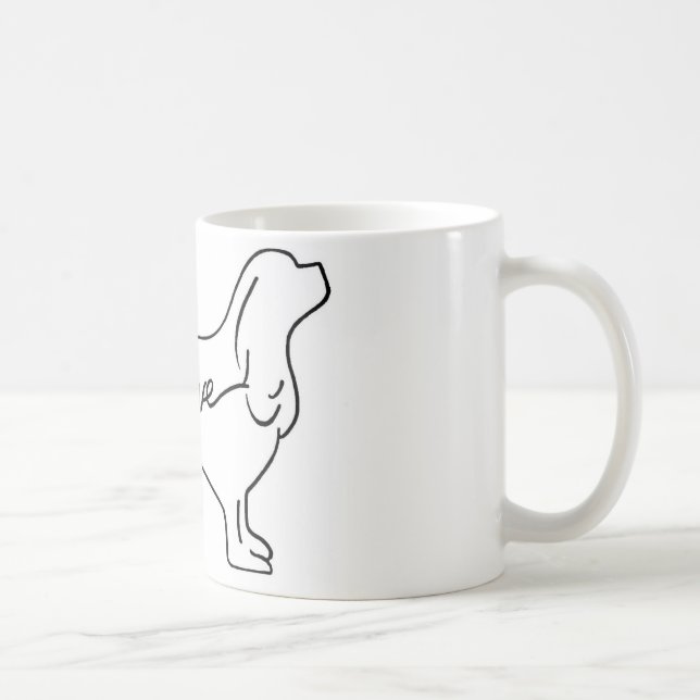 Taza arrogante del amor (Derecha)