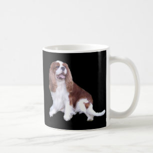 Taza arrogante del perro de aguas de rey Charles