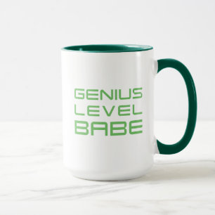 Taza Arrow   Genius Level Babe