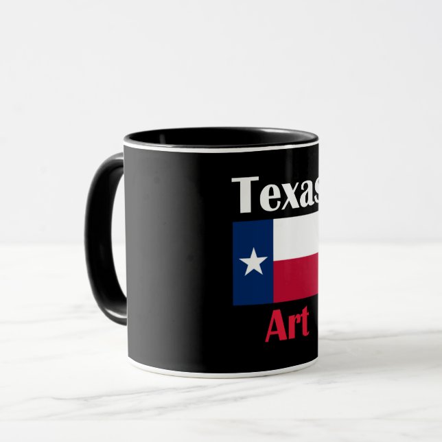 Taza Art Texas (Anverso izquierdo)